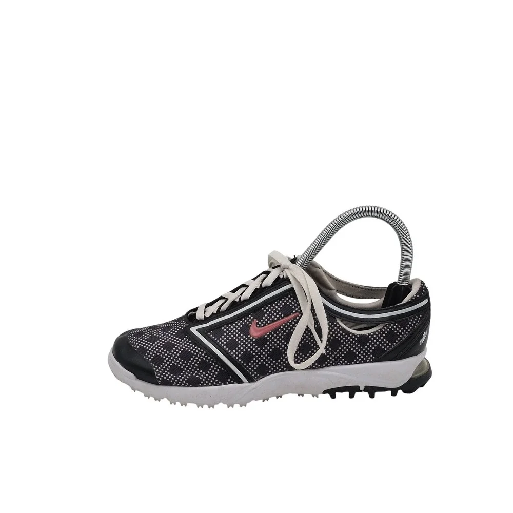 Nike Shoes Womens Size 6.5 Black Mesh Golf Sneakers Spikeless 379367-061